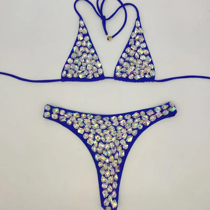 Luxury Brazilian Bikini Set - Crystal