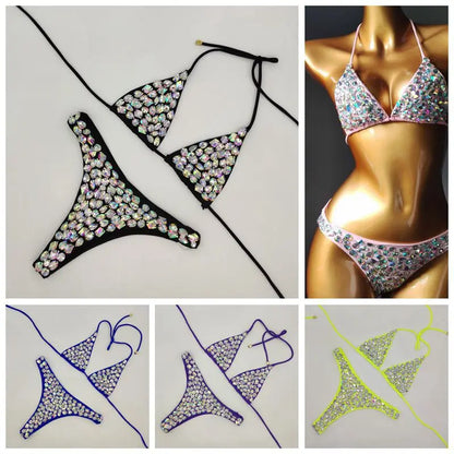 Luxury Brazilian Bikini Set - Crystal