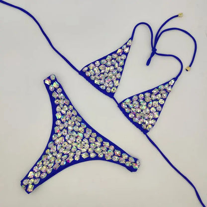Luxury Brazilian Bikini Set - Crystal