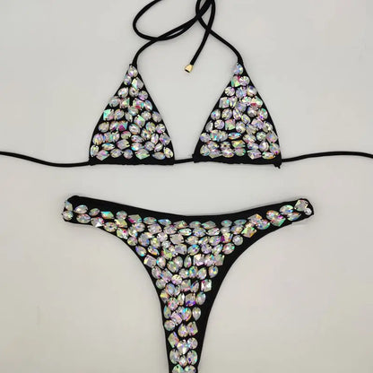 Luxury Brazilian Bikini Set - Crystal